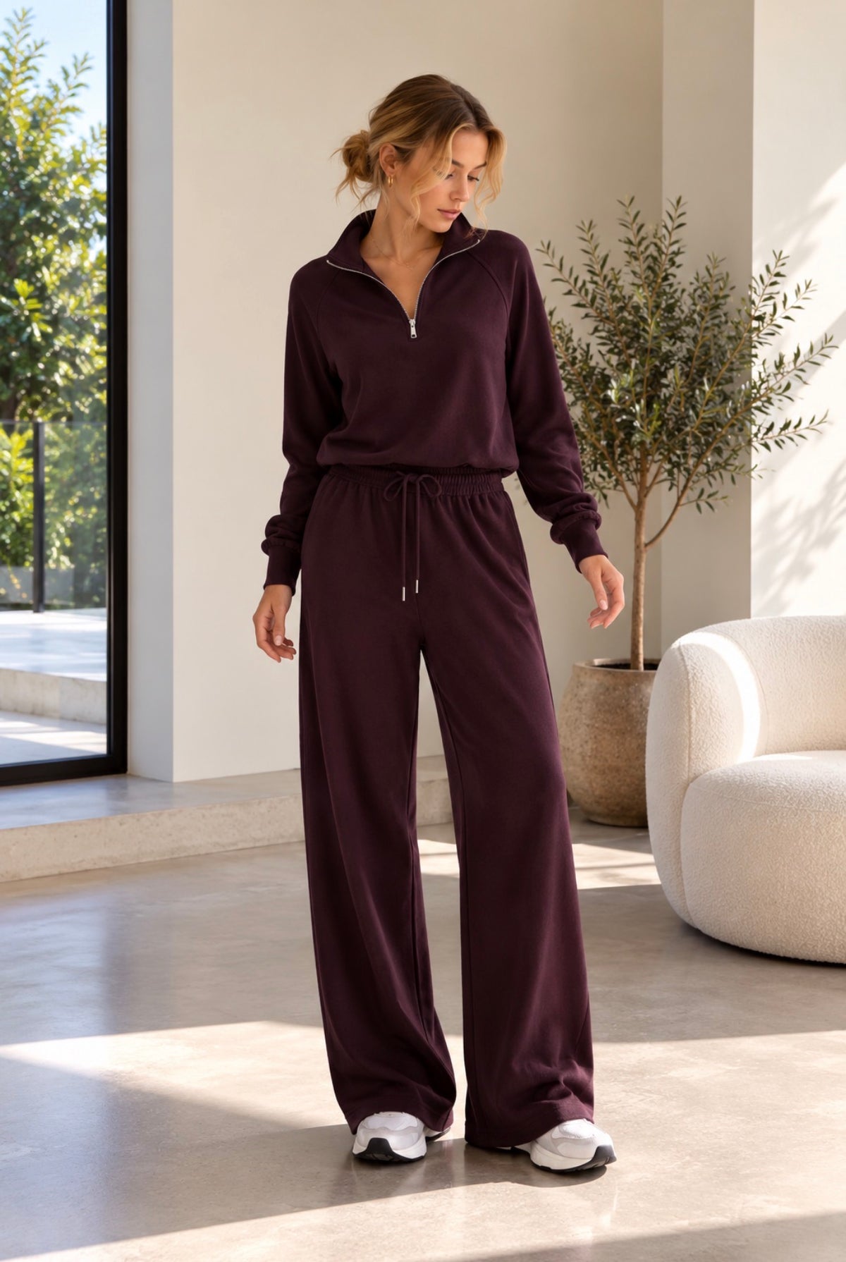 Cozy Half-Zip Set 🤎