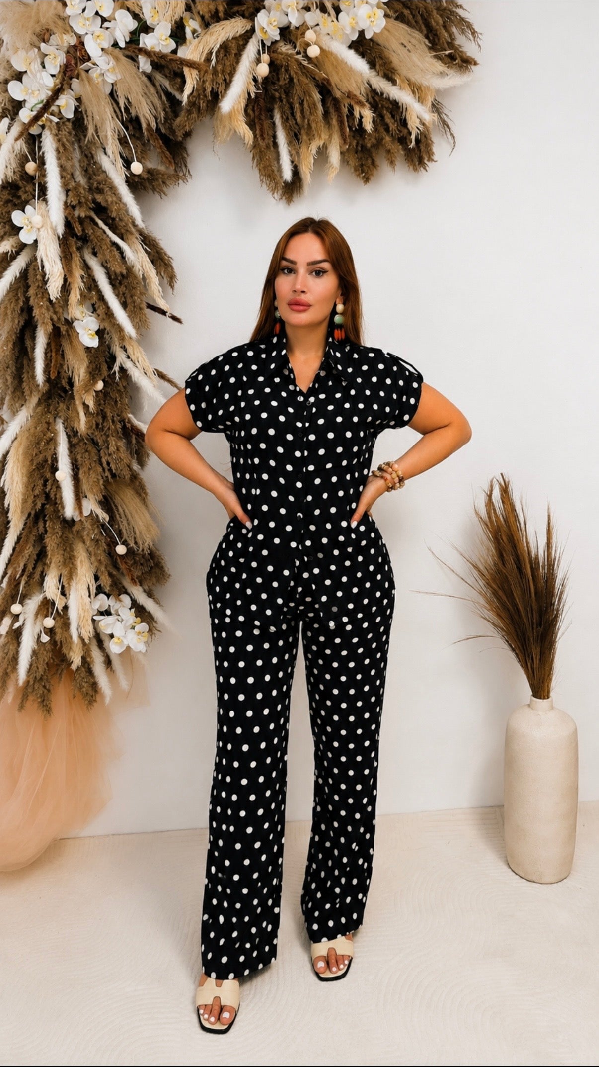 Polka Dot Set – Eleganz trifft Komfort
