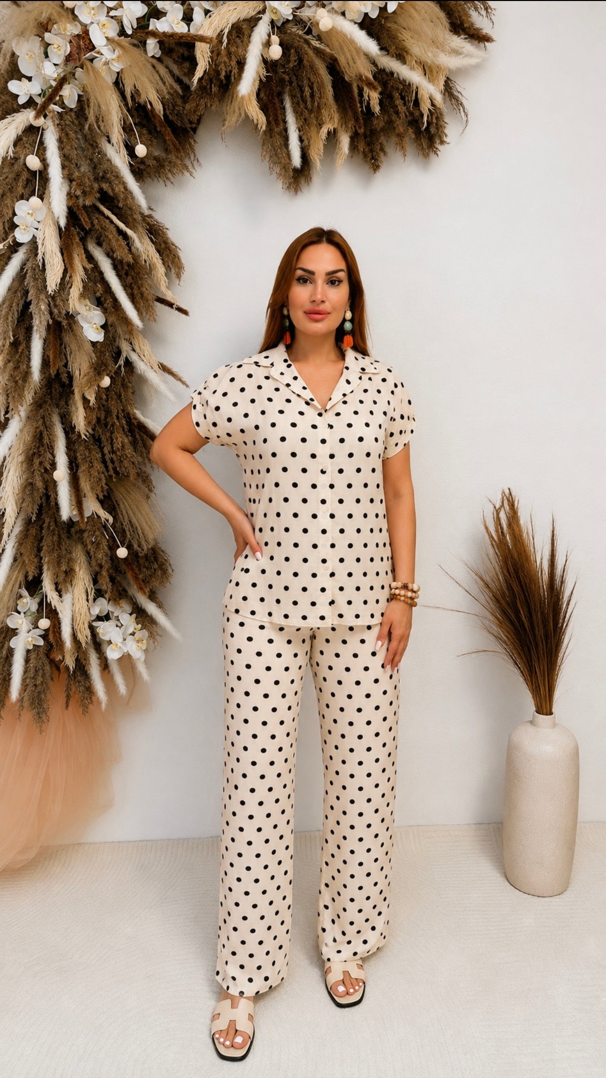Polka Dot Set – Eleganz trifft Komfort