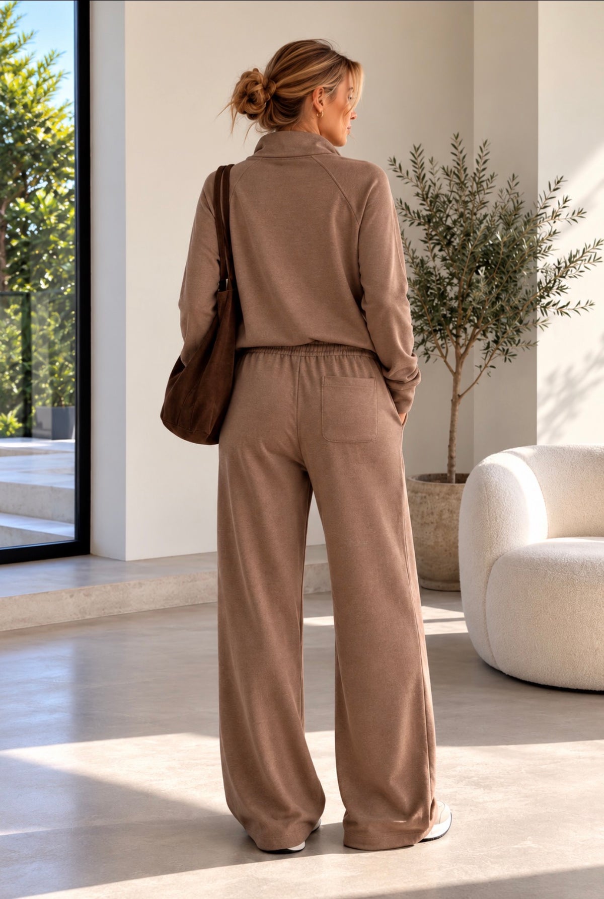 Cozy Half-Zip Set 🤎